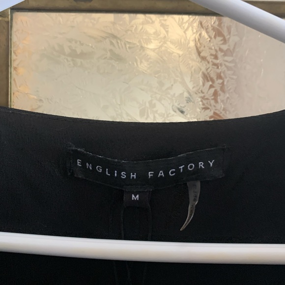 ENGLISH FACTORY LACE UP DRESS 18” PTP (missing lace) - Picture 4 of 6